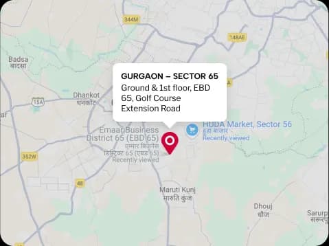 Center location on map
